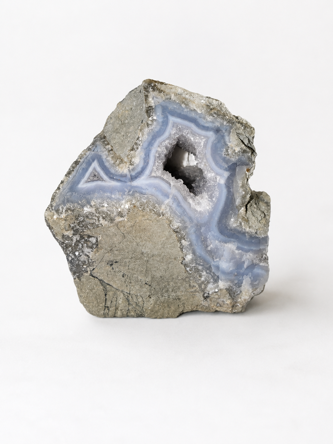 Blue Lace Agate Druzy